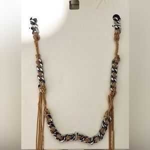 Zara Gold and Silver Chain Necklace